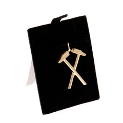 West Ham United 9ct Gold Pendant Hammers