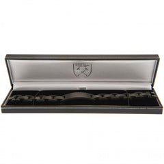 West Ham United Black IP Bracelet