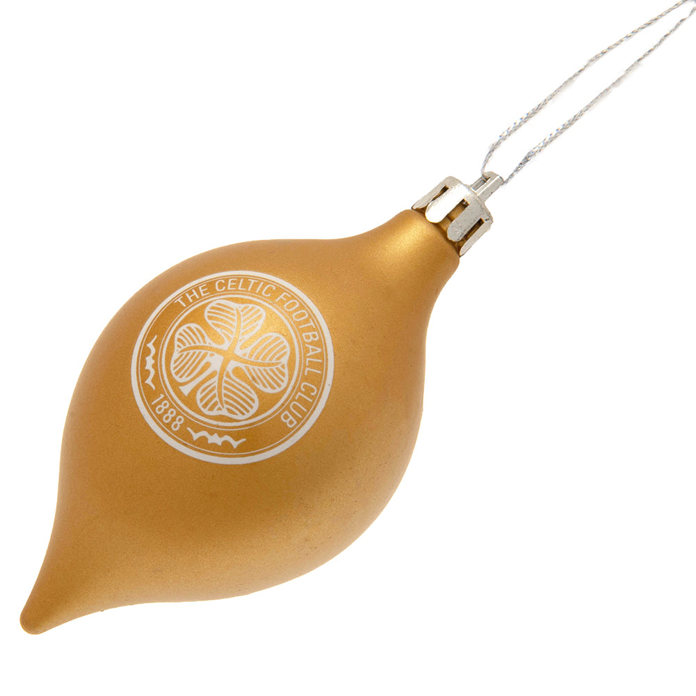 Celtic Vintage Baubles Set (Pack of 3)