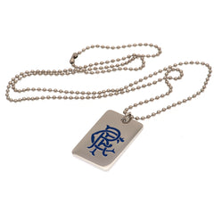 Rangers Enamel Dog Tag & Chain