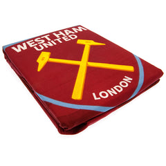 West Ham United Player Camo Single Duvet Set