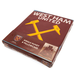 West Ham United Player Camo Single Duvet Set