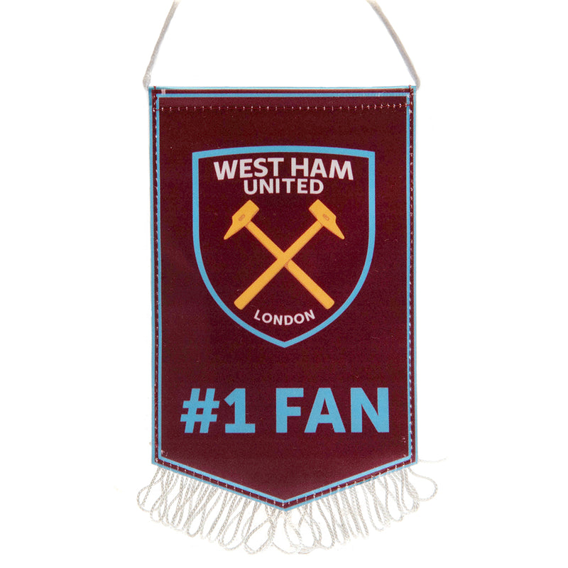 West Ham United Mini Pennant - No.1 Fan