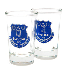 Everton Shot Glass Set (Pack of 2)