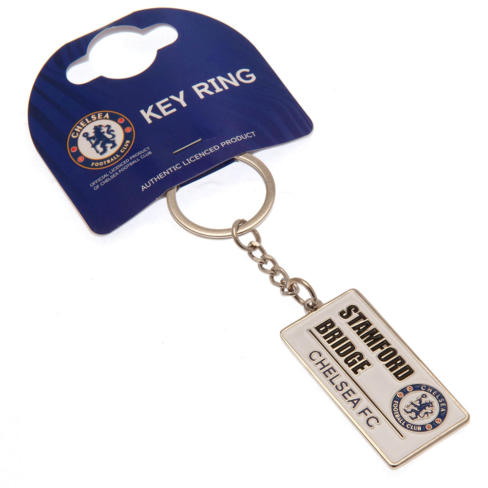 Chelsea FC Street Sign Keyring