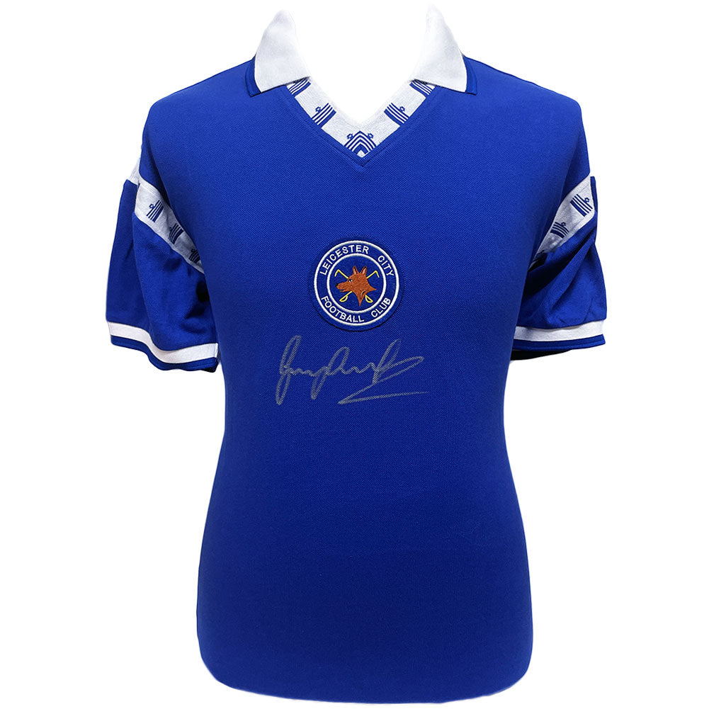 Lineker Signed Leicester Shirt