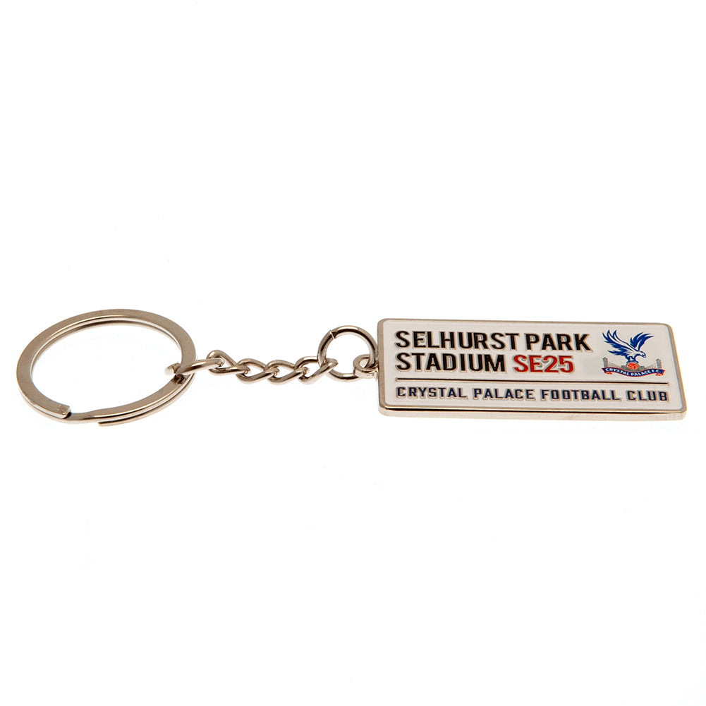 Crystal Palace FC Street Sign Keyring
