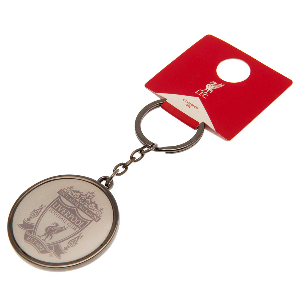 Liverpool FC Glass Keyring