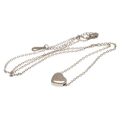 Arsenal Stainless Steel Heart Necklace