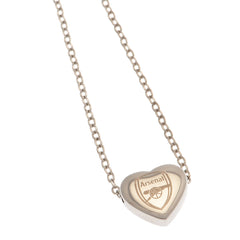 Arsenal Stainless Steel Heart Necklace