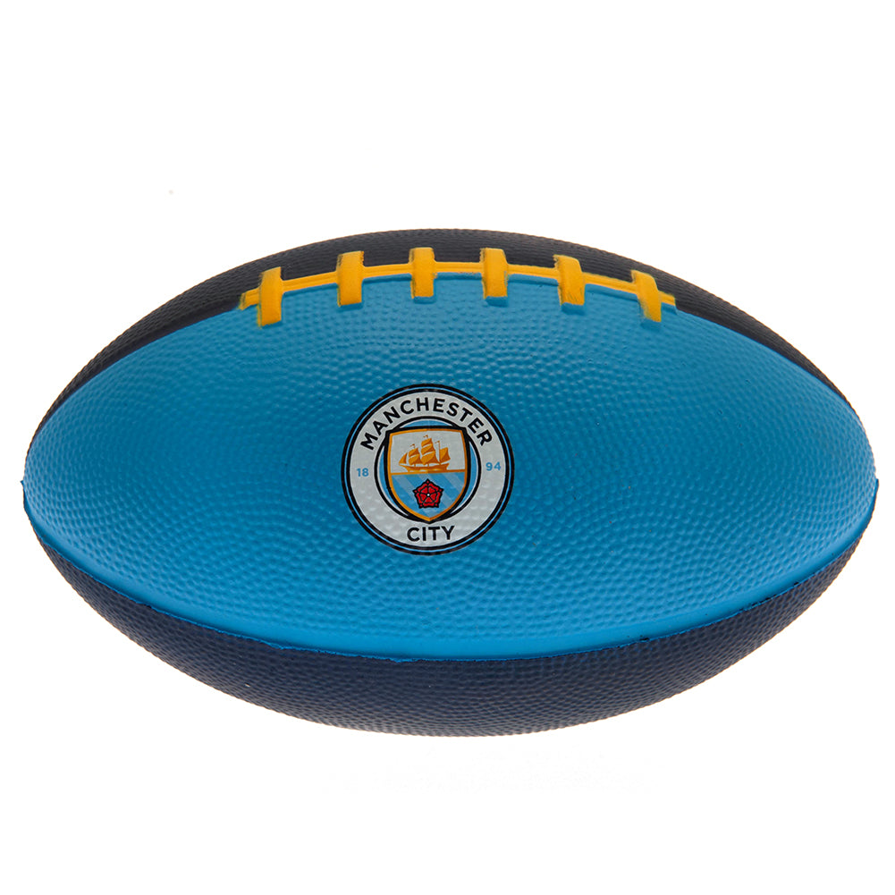 Manchester City Mini Foam American Football