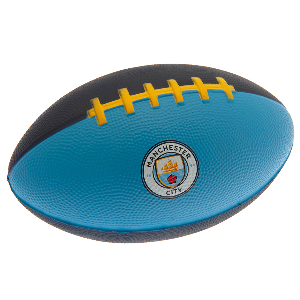 Manchester City Mini Foam American Football