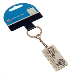 Manchester City Street Sign Keyring