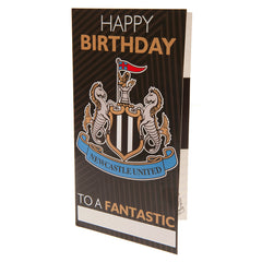 Newcastle United Personalised Birthday Card