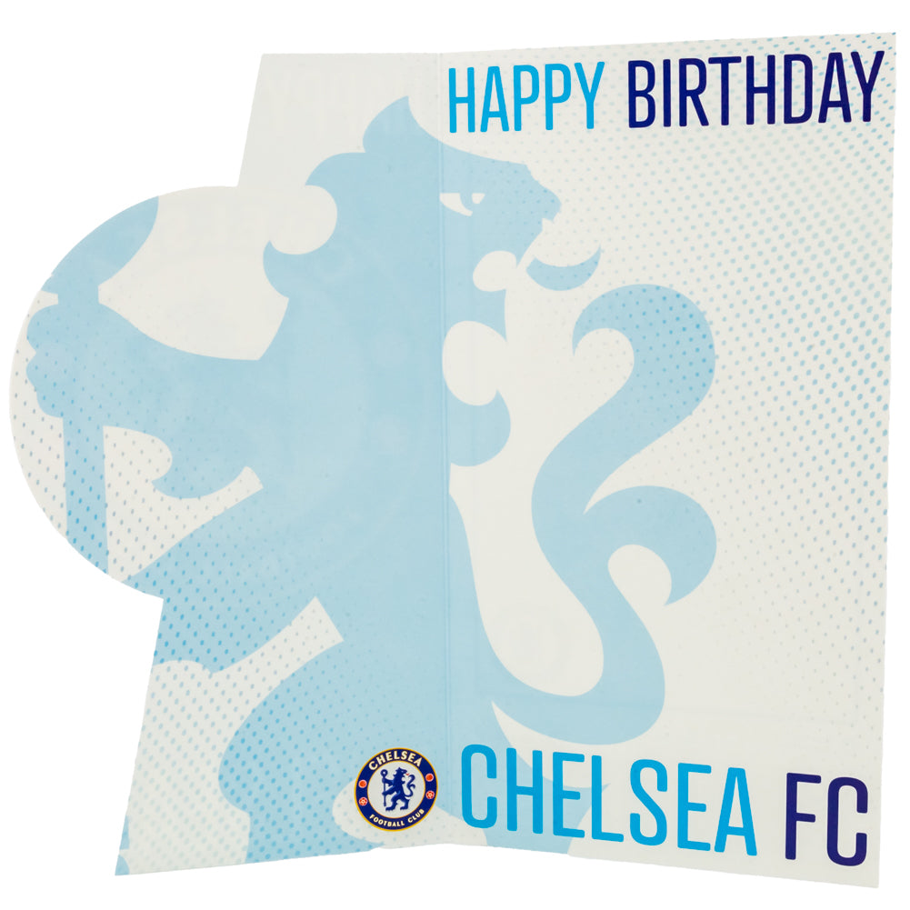 Chelsea FC Birthday Card