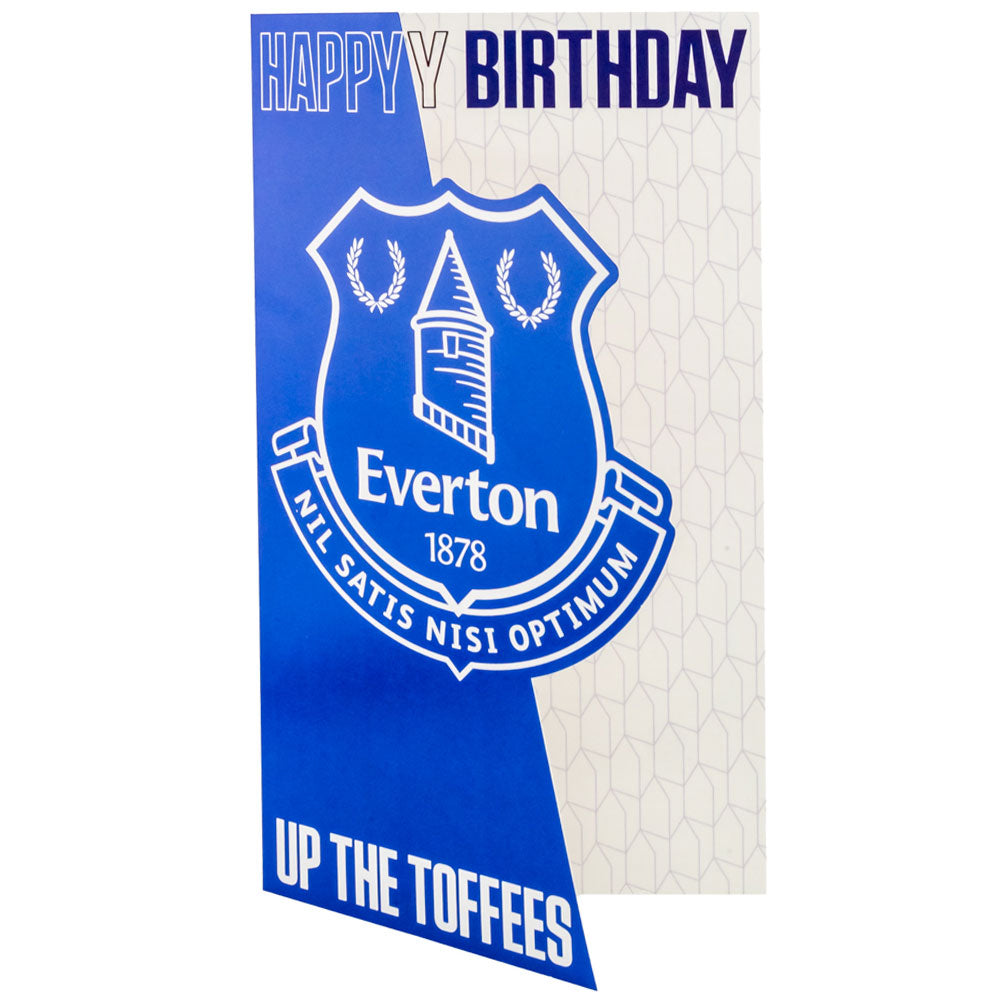 Everton Birthday Card
