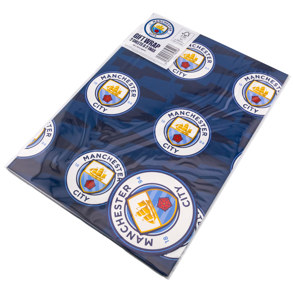 Manchester City Gift Wrap