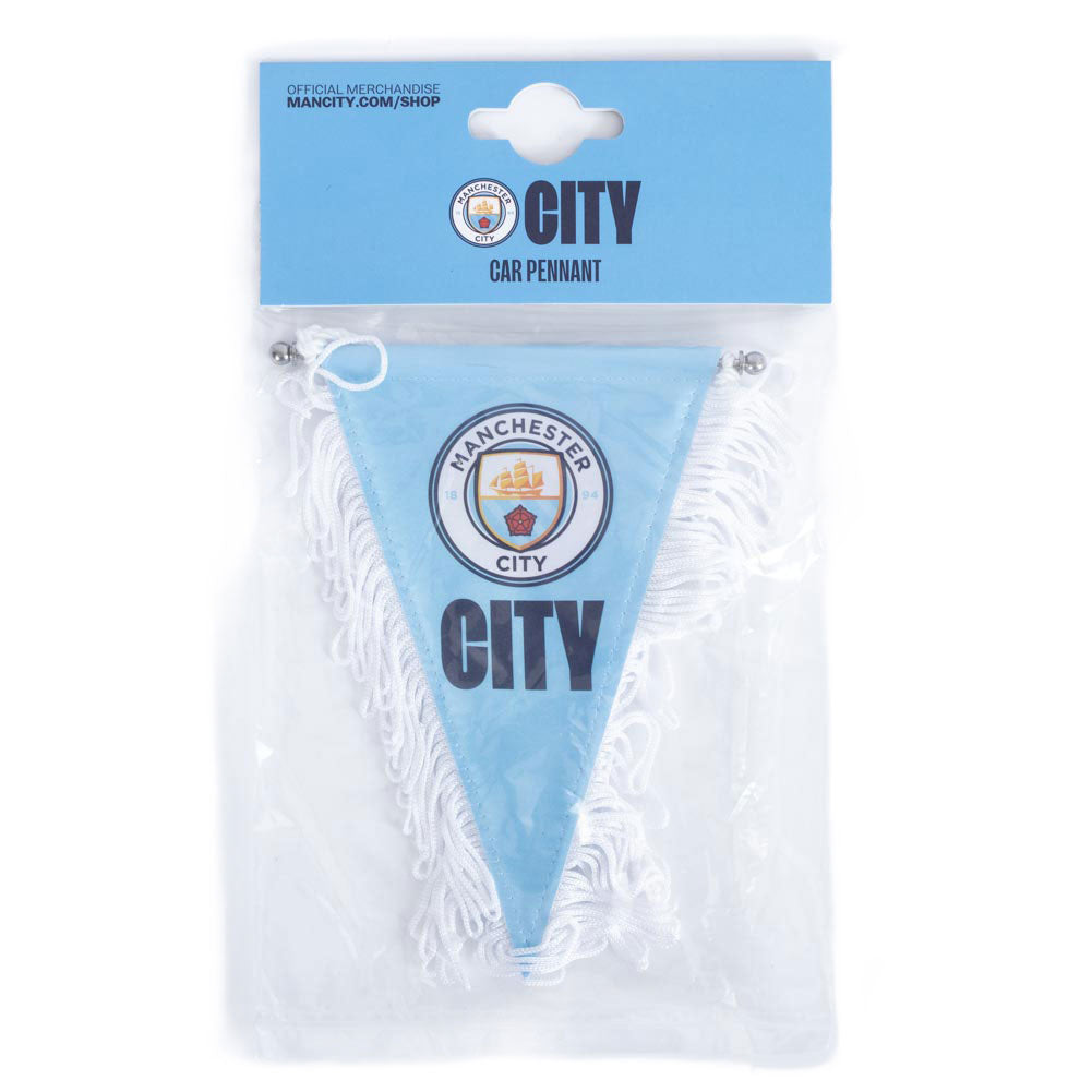 Manchester City Triangular Mini Pennant