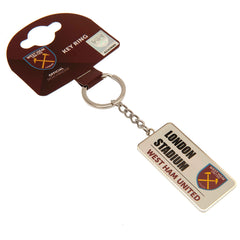 West Ham United Street Sign Keyring
