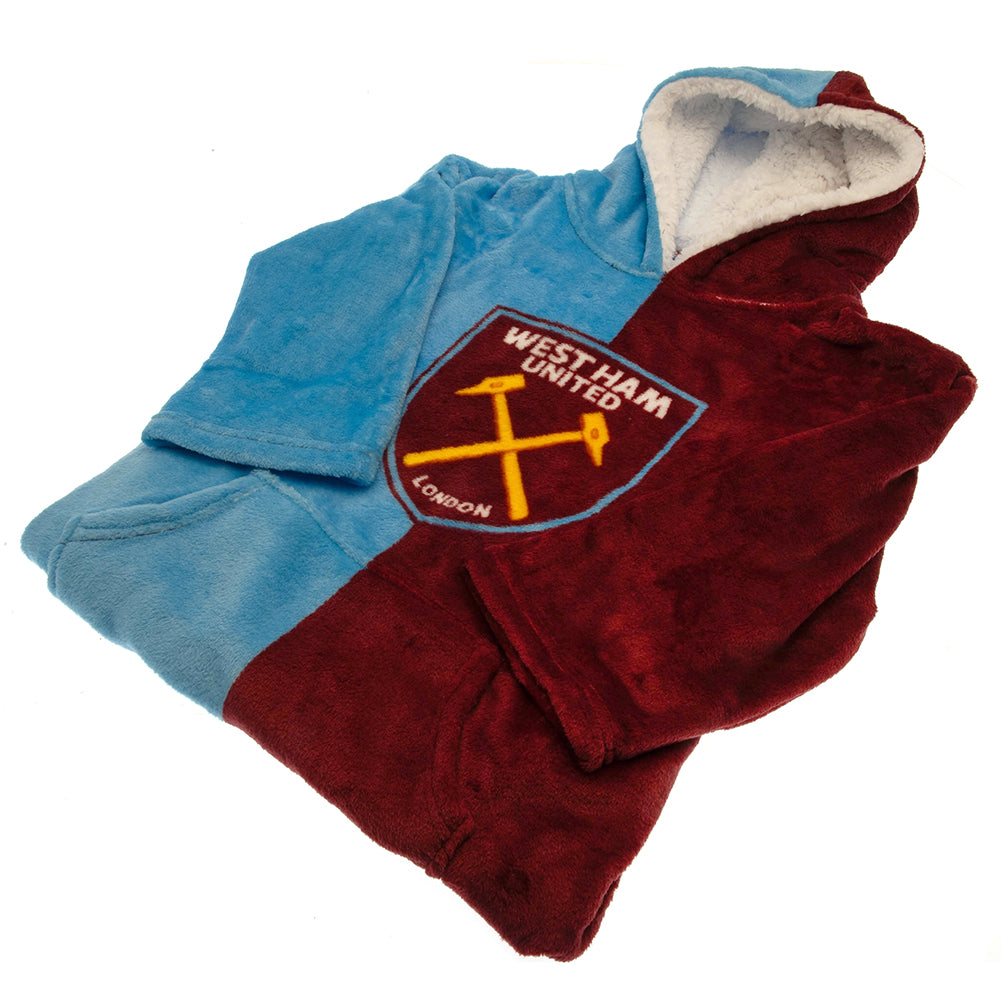 West Ham United Poncho Blanket Adults