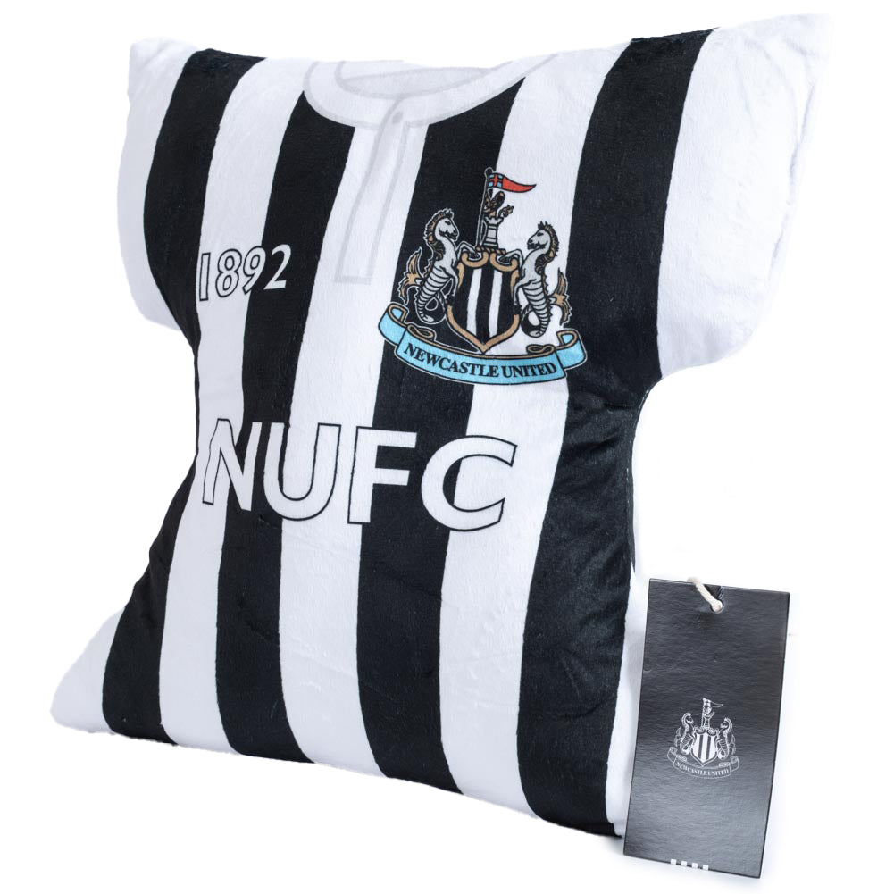 Newcastle United Shirt Shaped Cushion