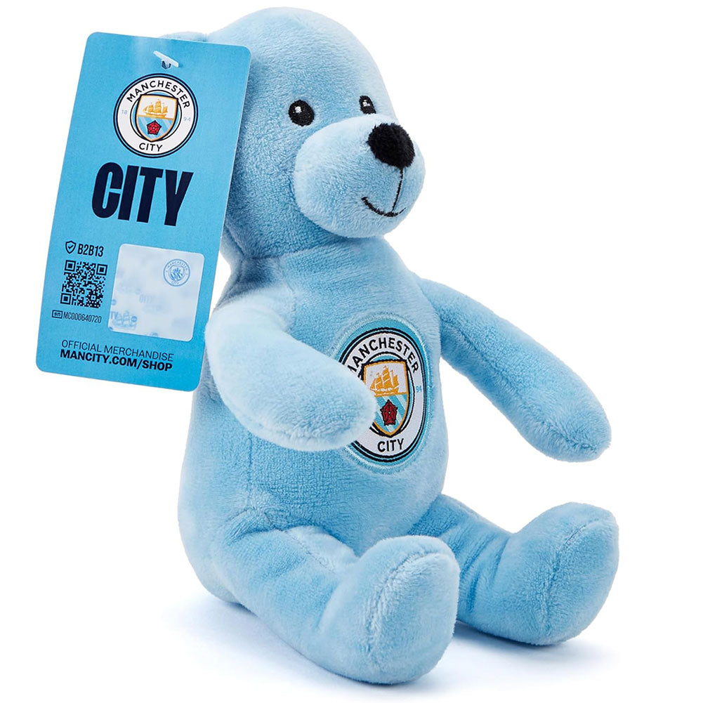 Manchester City Plush Bear - Official Crest Design