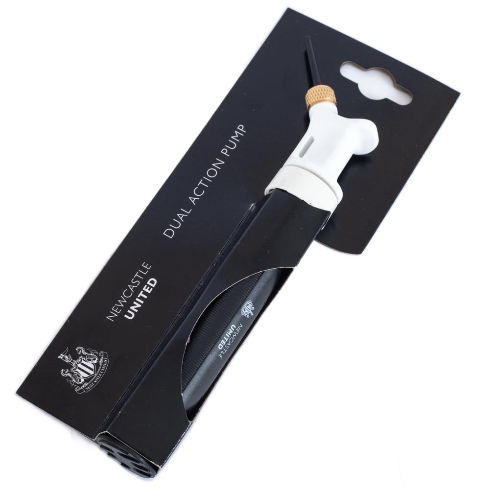 Newcastle United Dual Action Football Pump
