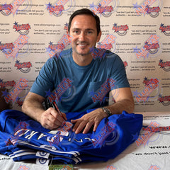 Lampard & Terry Signed Chelse Shirts (Dual Framed)