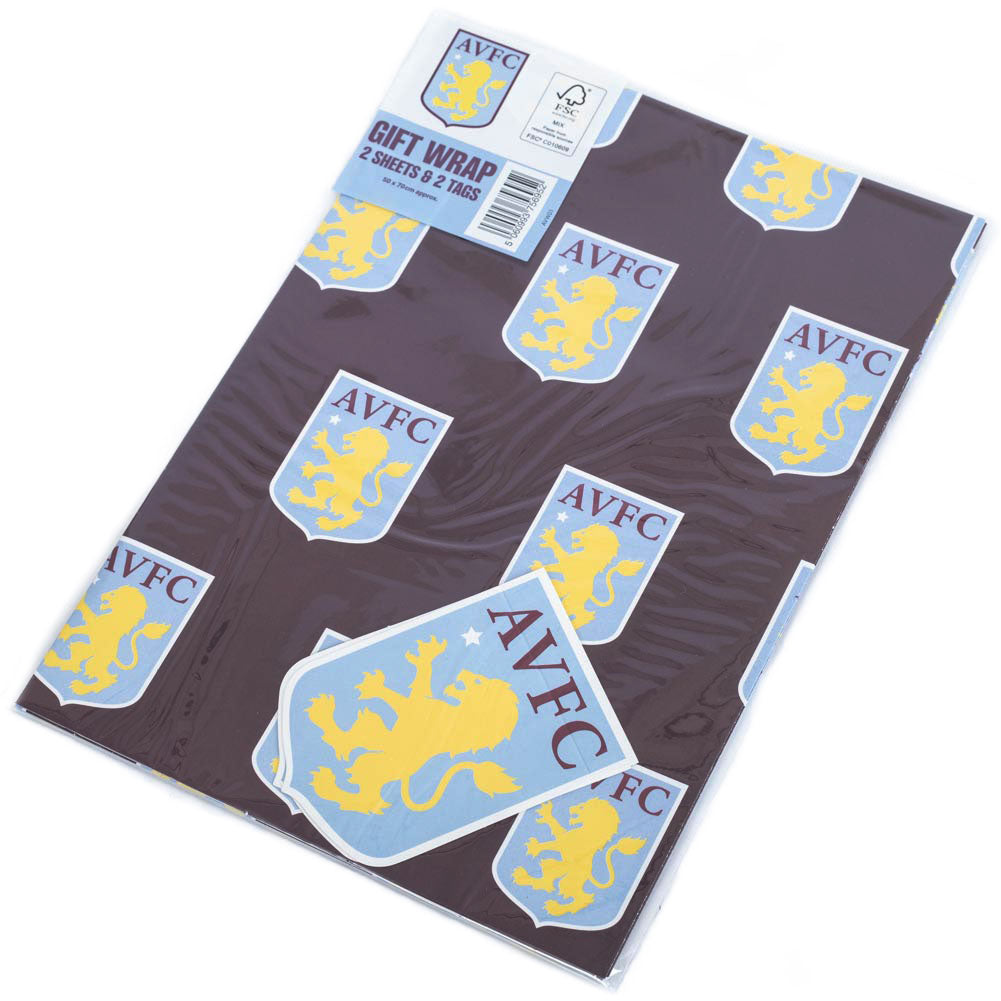 Aston Villa Gift Wrap
