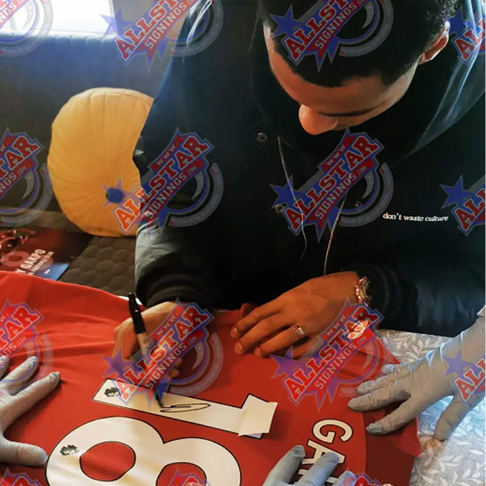 Liverpool FC Gapko Signed Liverpool Shirt (Framed)