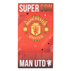 Manchester United Birthday Card for Son