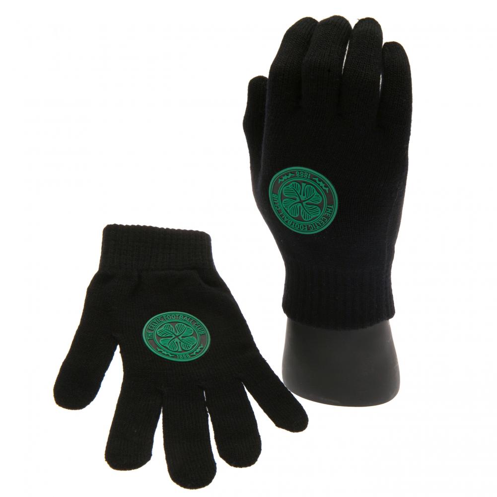 Celtic FC Knitted Gloves Adult