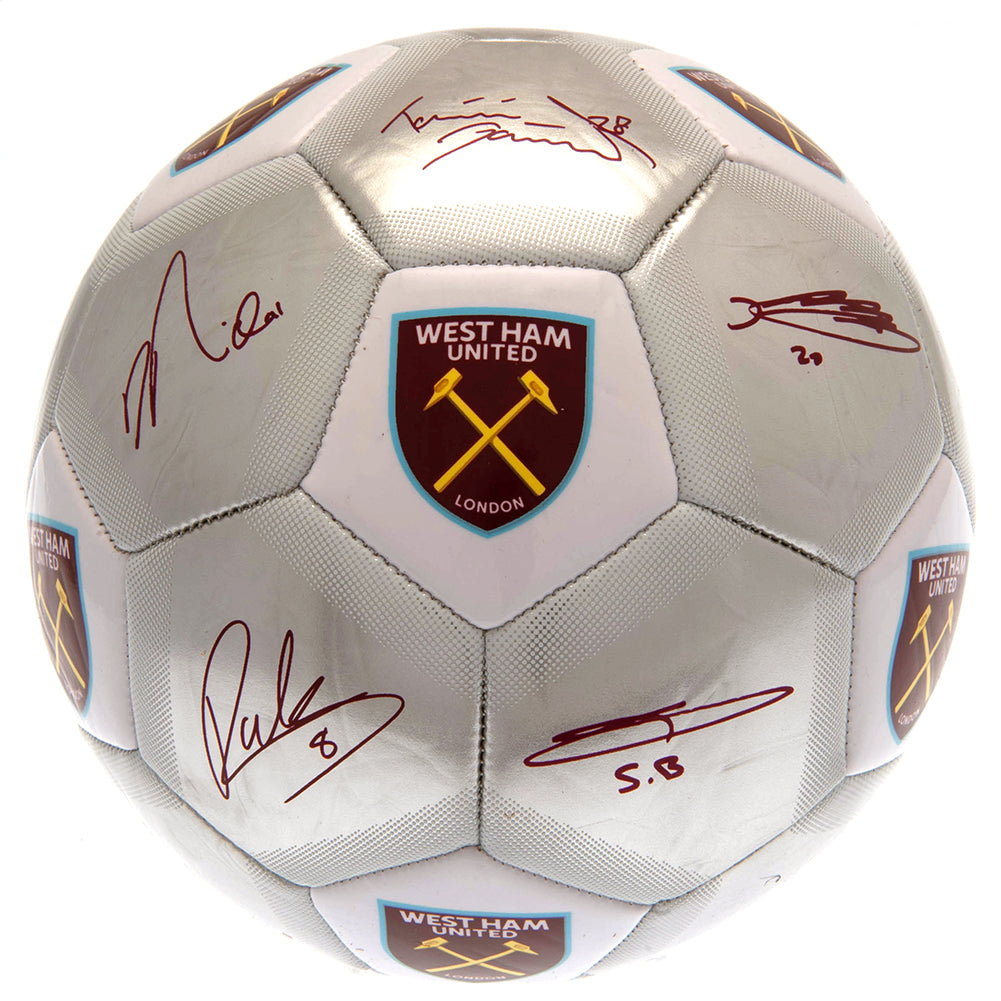 West Ham United FC Football Signature SV