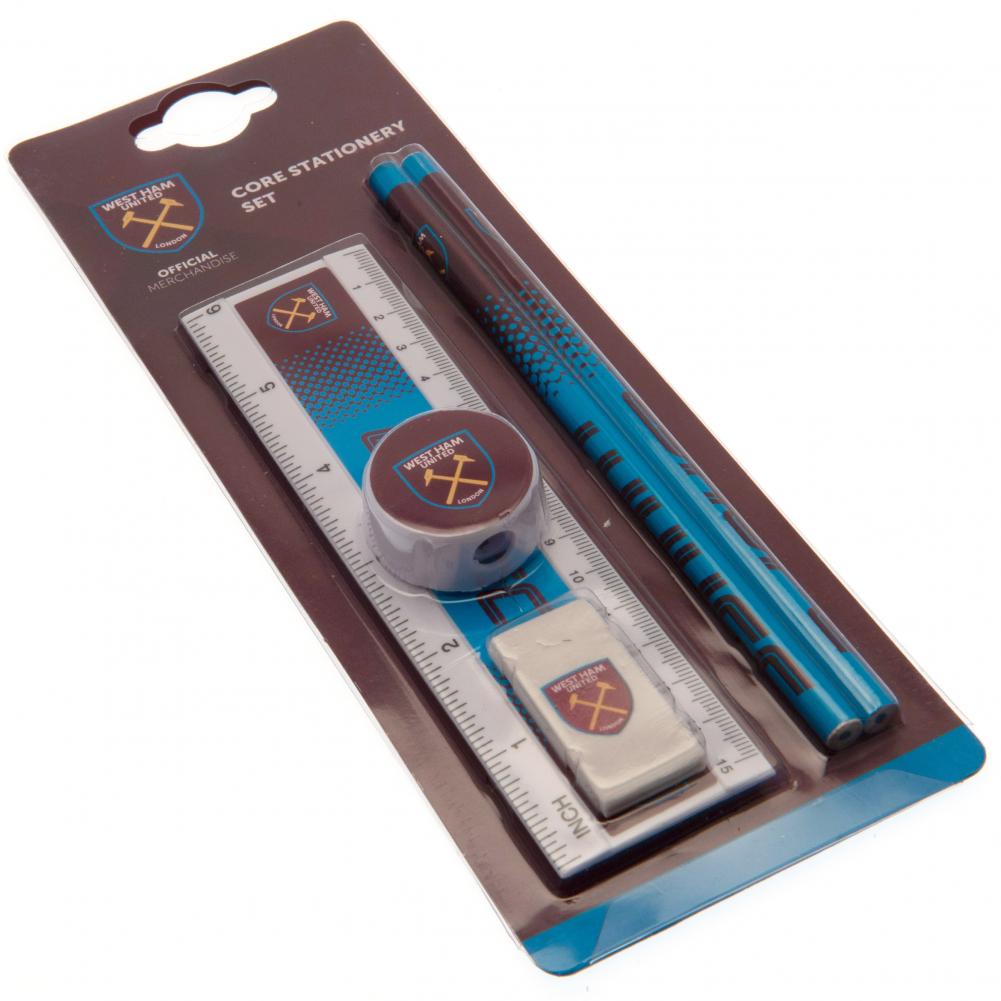 West Ham United FC Core Stationery Set FD
