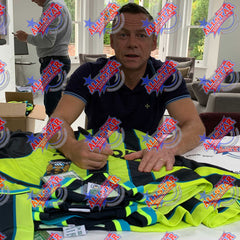 Manchester City FC Dickov Signed Shirt (Framed)