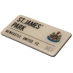 Newcastle United FC Street Sign Fridge Magnet