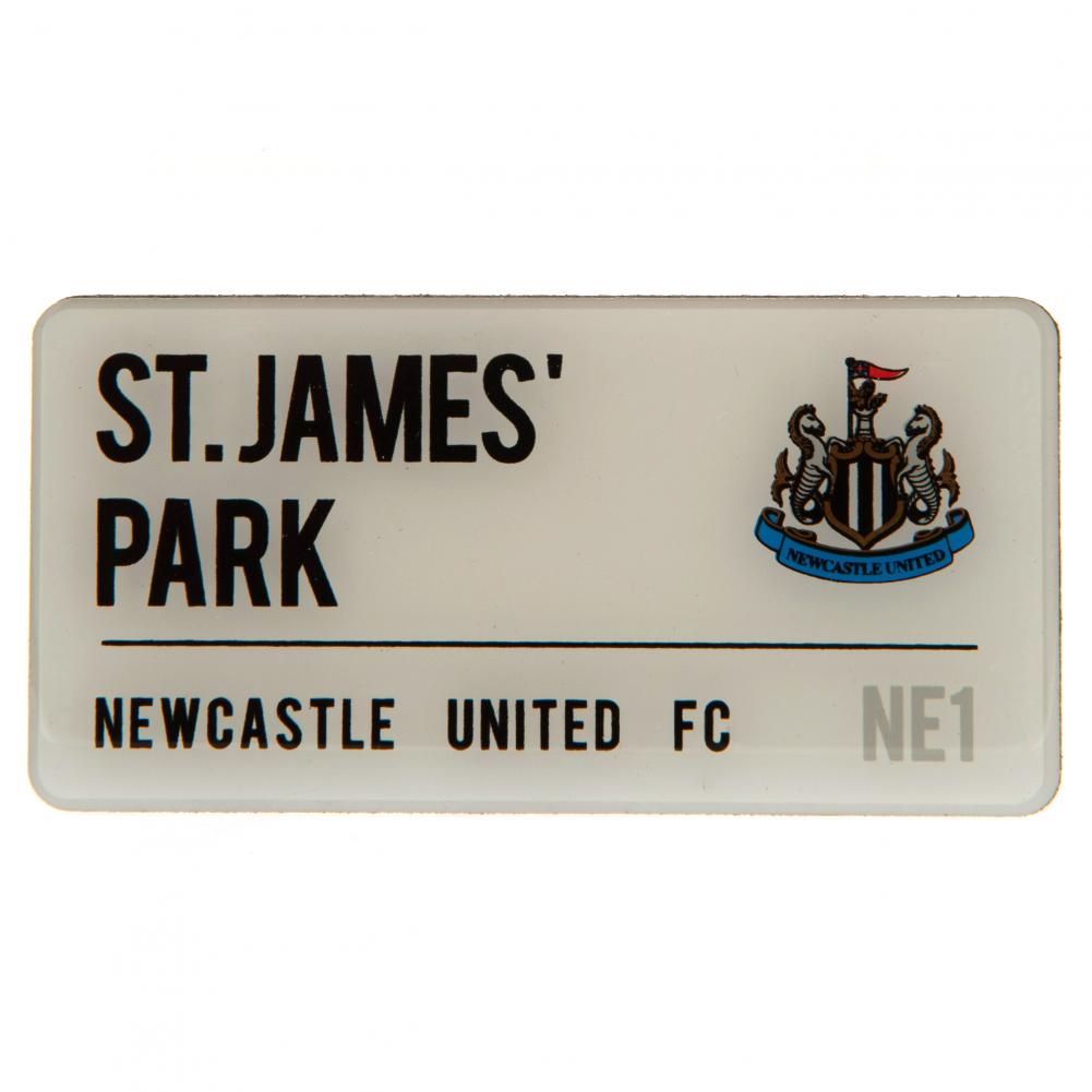 Newcastle United FC Street Sign Fridge Magnet