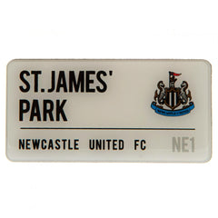 Newcastle United FC Street Sign Fridge Magnet