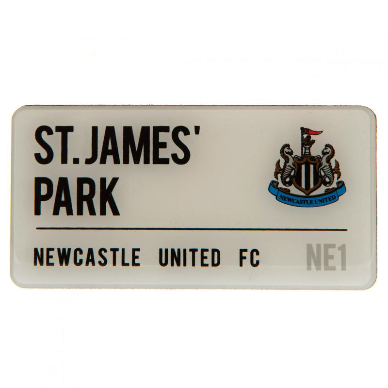 Newcastle United FC Street Sign Fridge Magnet