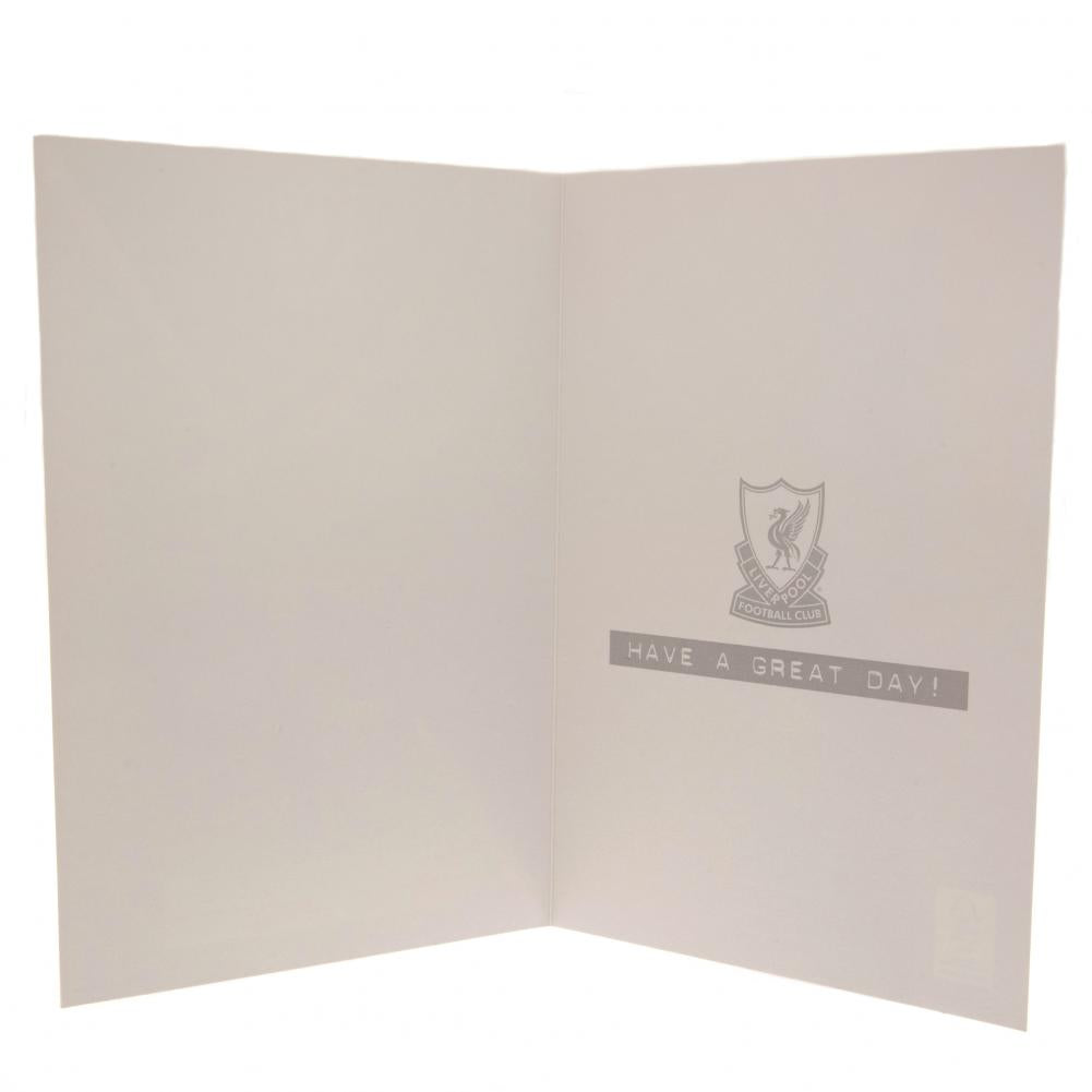 Liverpool FC Birthday Card Dad Retro