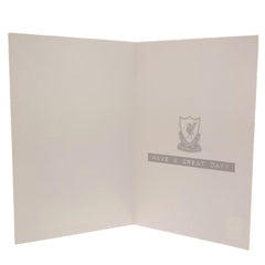 Liverpool FC Birthday Card Dad Retro