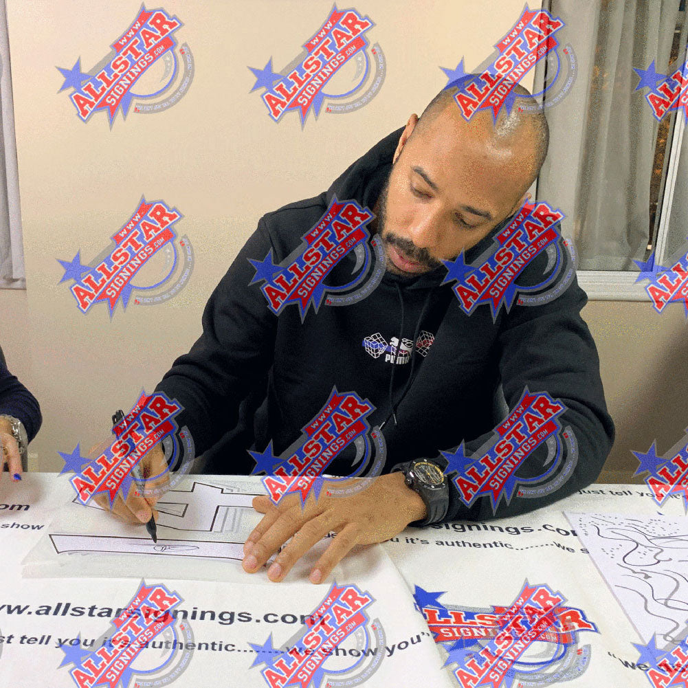 Arsenal FC Henry & Bergkamp Signed Shirt (Duo Framed)