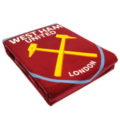 West Ham United FC Double Duvet Set PC