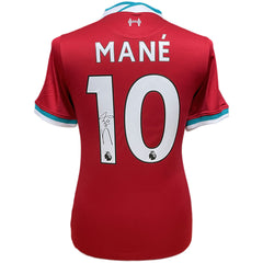 Liverpool FC Mane Signed Shirt