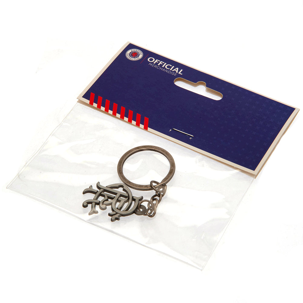 Rangers FC Keyring Scroll Crest AS