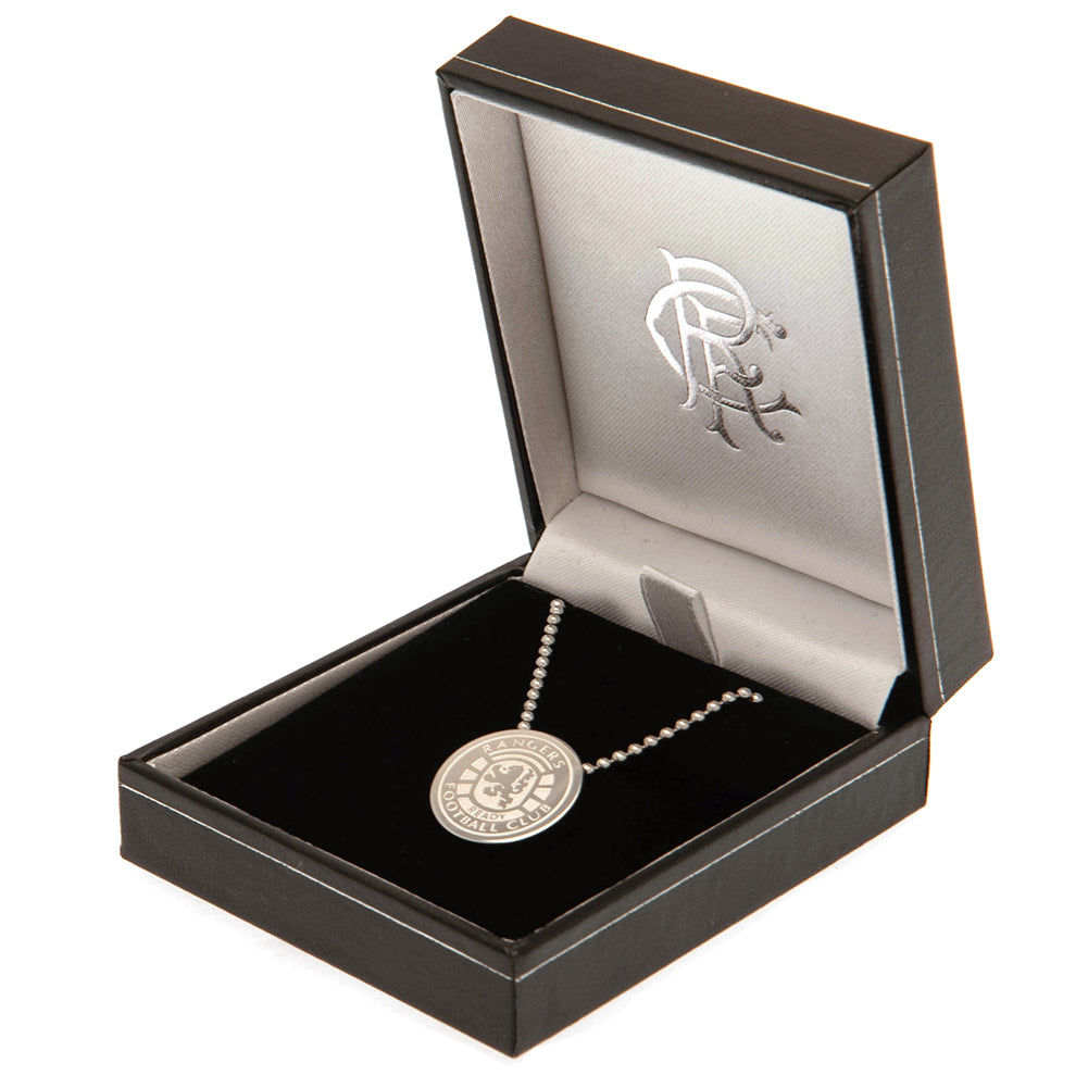 Rangers FC Stainless Steel Pendant & Chain
