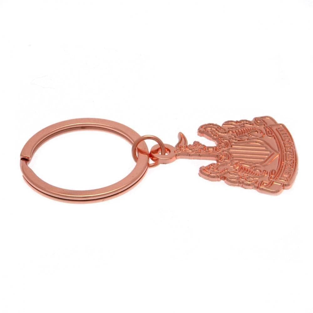 Newcastle United FC Copper Plated Key Ring