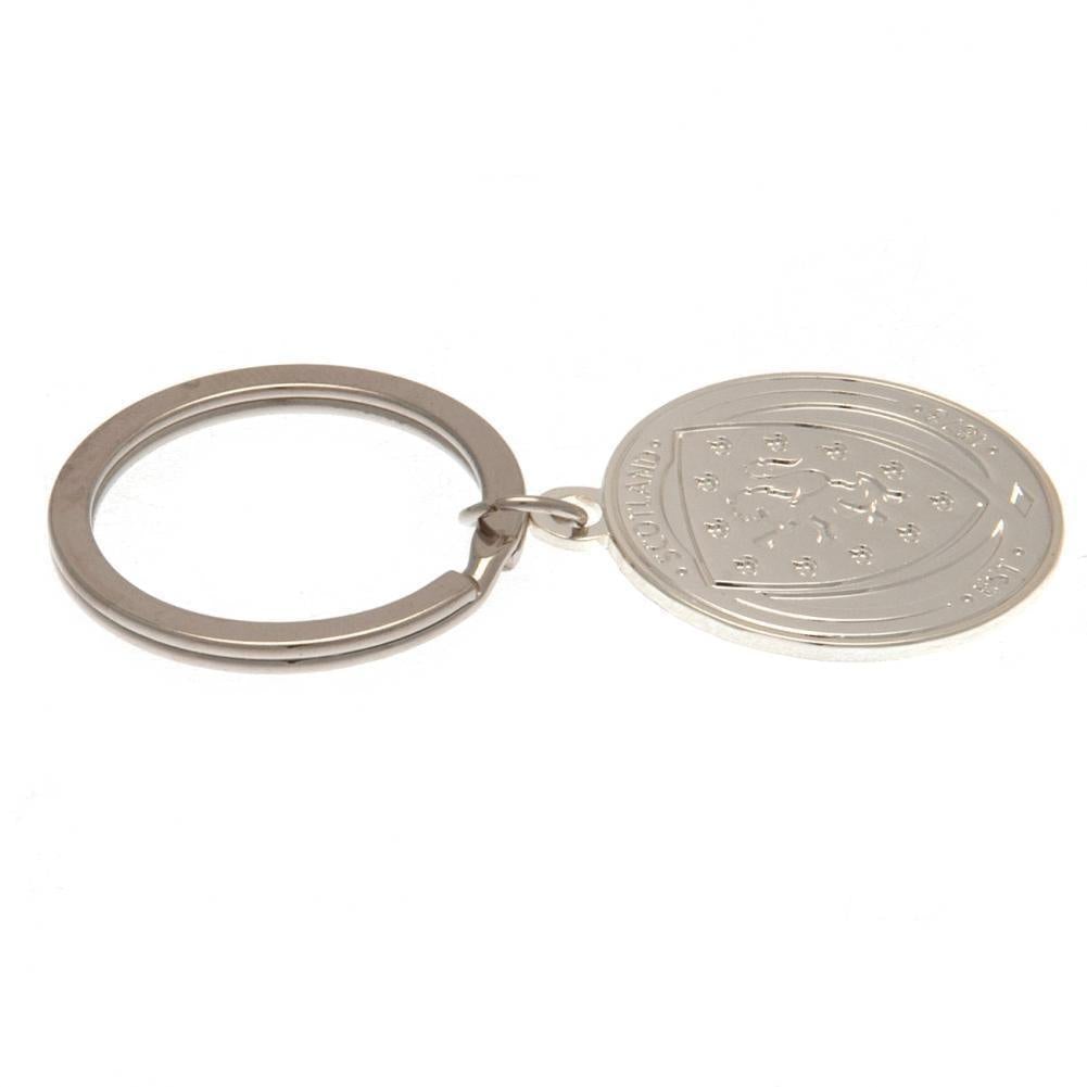 Scotland FA Silver Plated Key Ring
