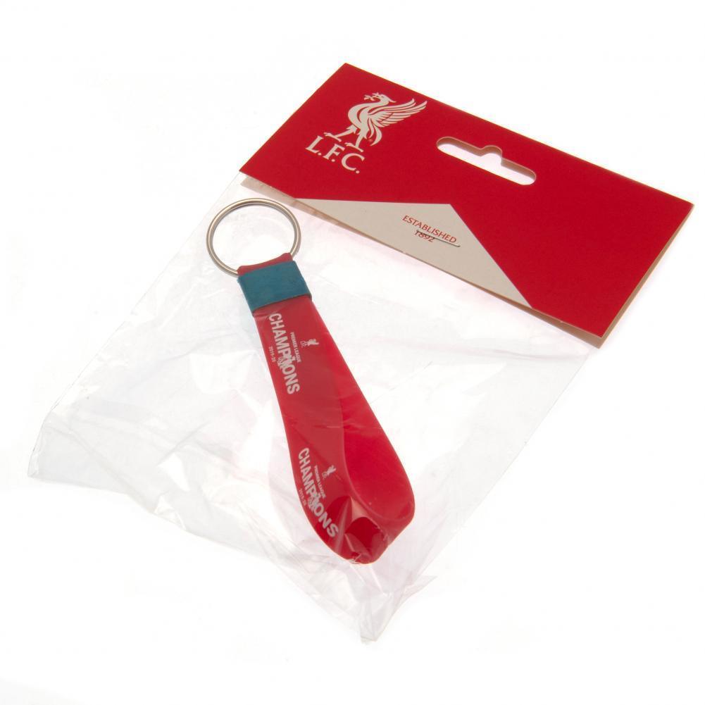 Liverpool FC Premier League Champions Silicone Key Ring