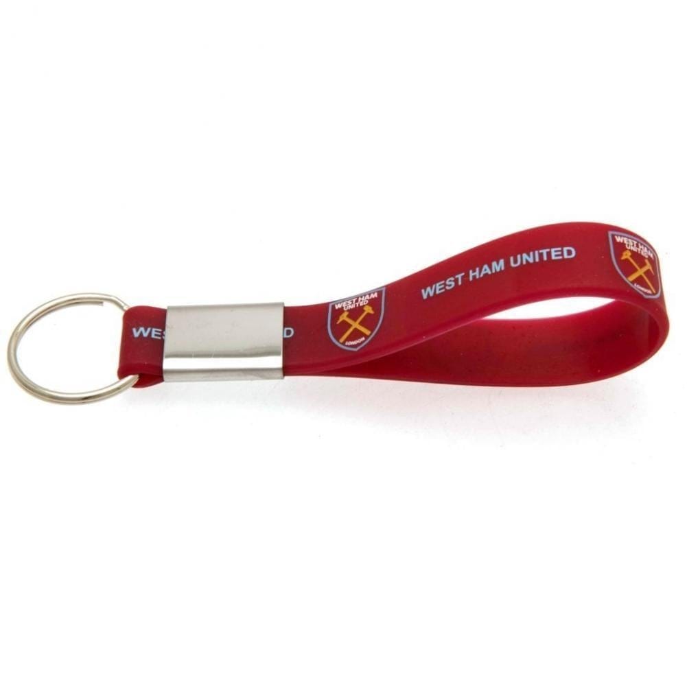 West Ham United FC Silicone Key Ring
